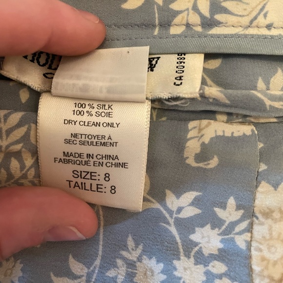 Holt Renfrew Classics Silk Skirt - Picture 5 of 5